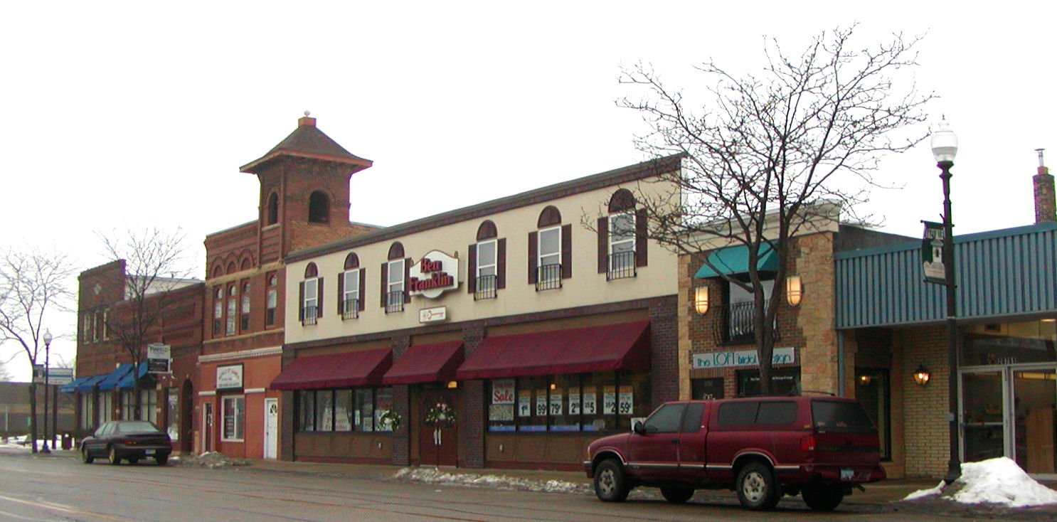 Historic downtown Lakeville, Minnesota